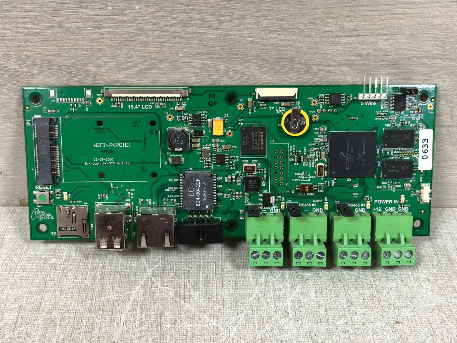 MICRO CONTROL SYSTEMS 6X-MCS REV 3.0 MICRO CONTROL SYSTEMS 6X-MCS REV 3.0 CIRCUIT BOARD 9