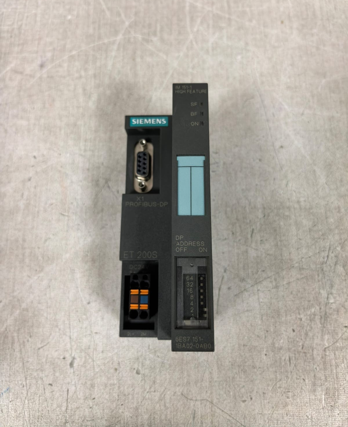 Siemens 6ES7 151-1BA02-0AB0 SIEMENS SIMATIC S7 ET200S 6ES7 151-1BA02-0AB0 INTERFACE MODULE 8