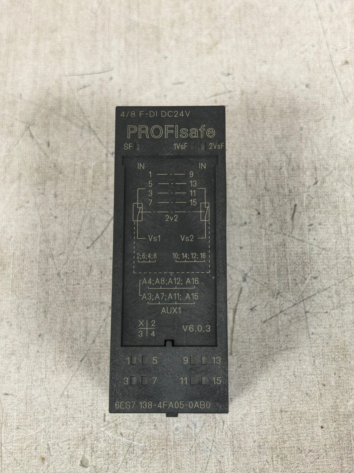 Siemens 6ES7 138-4FA05-0AB0 SIEMENS SIMATIC ET 200S 6ES7 138-4FA05-0AB0 DIGITAL INPUT 7