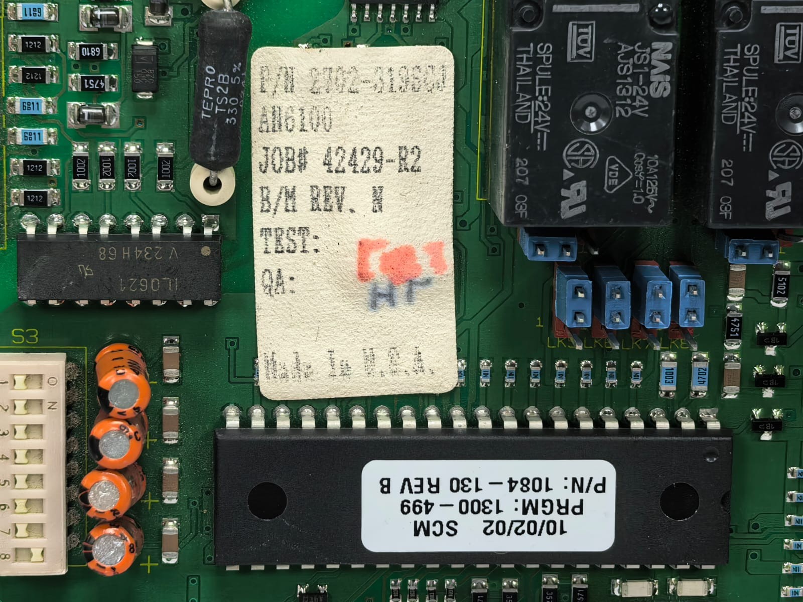 2702-319SCJ AN6100 REV.N /1084-13 REV.B 2702-319SCJ AN6100 REV.N /1084-13 REV.B PCB BOARD 3