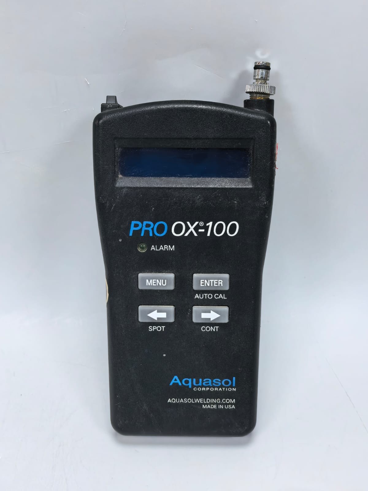 AQUASOL PRO OX-100 AQUASOL PRO OX-100 PROGRAMMABLE DIGITAL WELDING OXYGEN PURGE MONITOR & ALARM 2