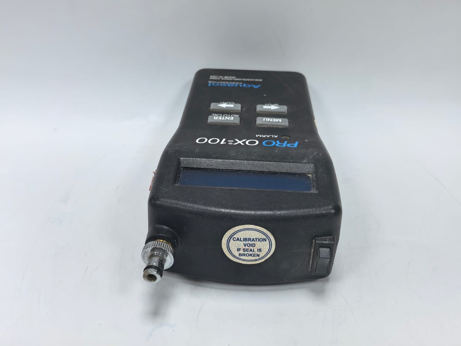 AQUASOL PRO OX-100 AQUASOL PRO OX-100 PROGRAMMABLE DIGITAL WELDING OXYGEN PURGE MONITOR & ALARM 6