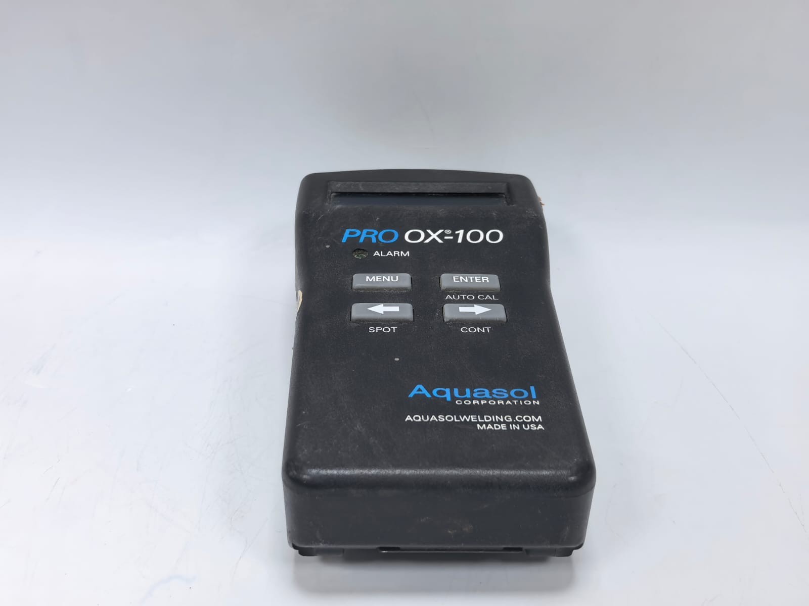 AQUASOL PRO OX-100 AQUASOL PRO OX-100 PROGRAMMABLE DIGITAL WELDING OXYGEN PURGE MONITOR & ALARM 7