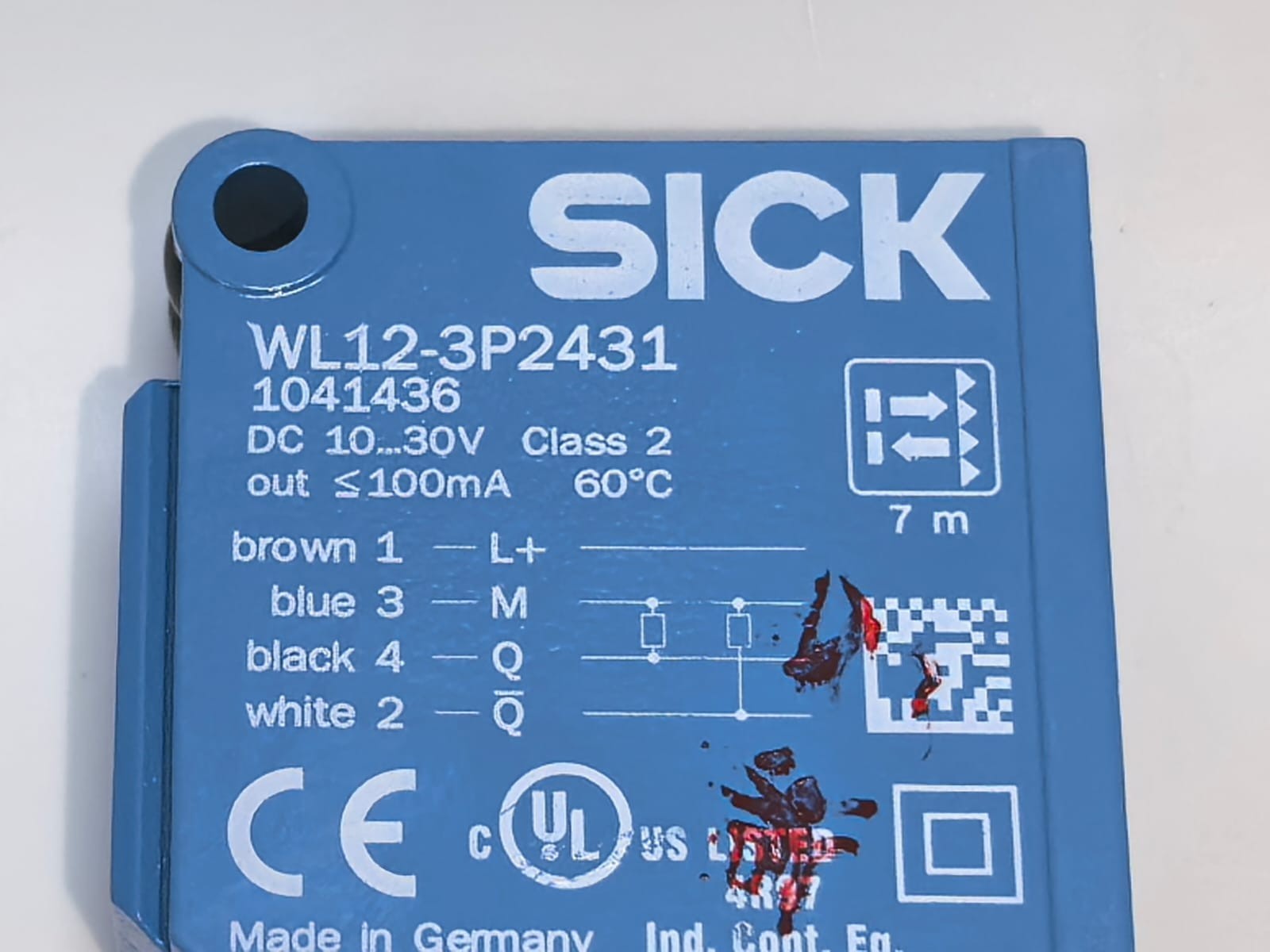SICK WL12-3P2431 SICK WL12-3P2431 PHOTOELECTRIC SENSOR PCS 3