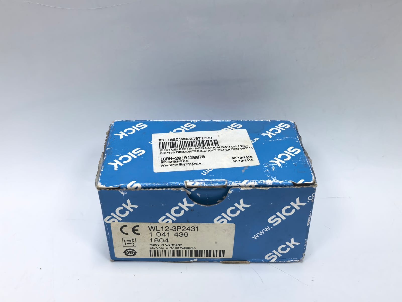 SICK WL12-3P2431 SICK WL12-3P2431 PHOTOELECTRIC SENSOR PCS 10