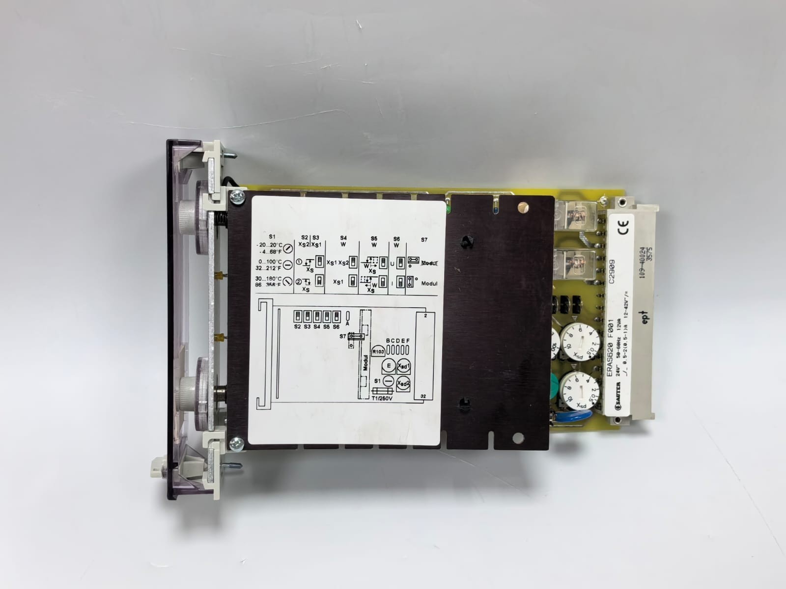 SAUTER ERAS620 F001 SAUTER ERAS620 F001 HVAC CONTROLLER REGULATOR MODULE FLEXOTRON 2000 4