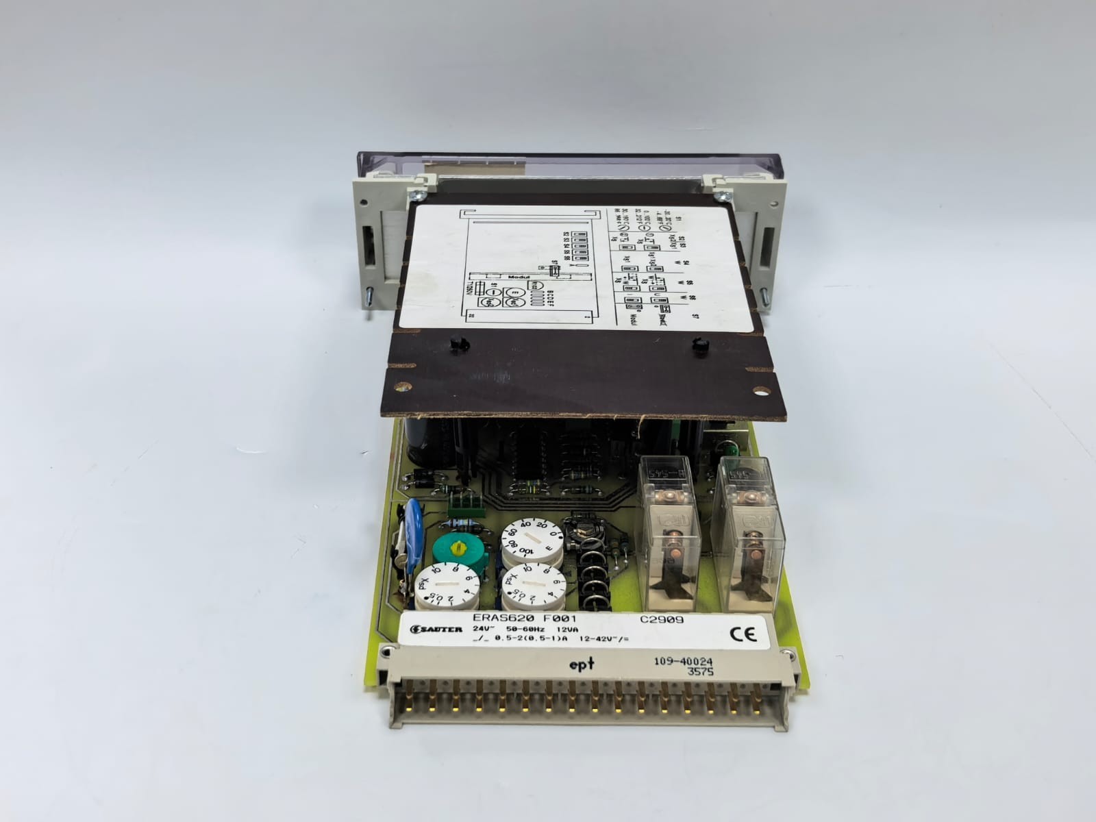 SAUTER ERAS620 F001 SAUTER ERAS620 F001 HVAC CONTROLLER REGULATOR MODULE FLEXOTRON 2000 8