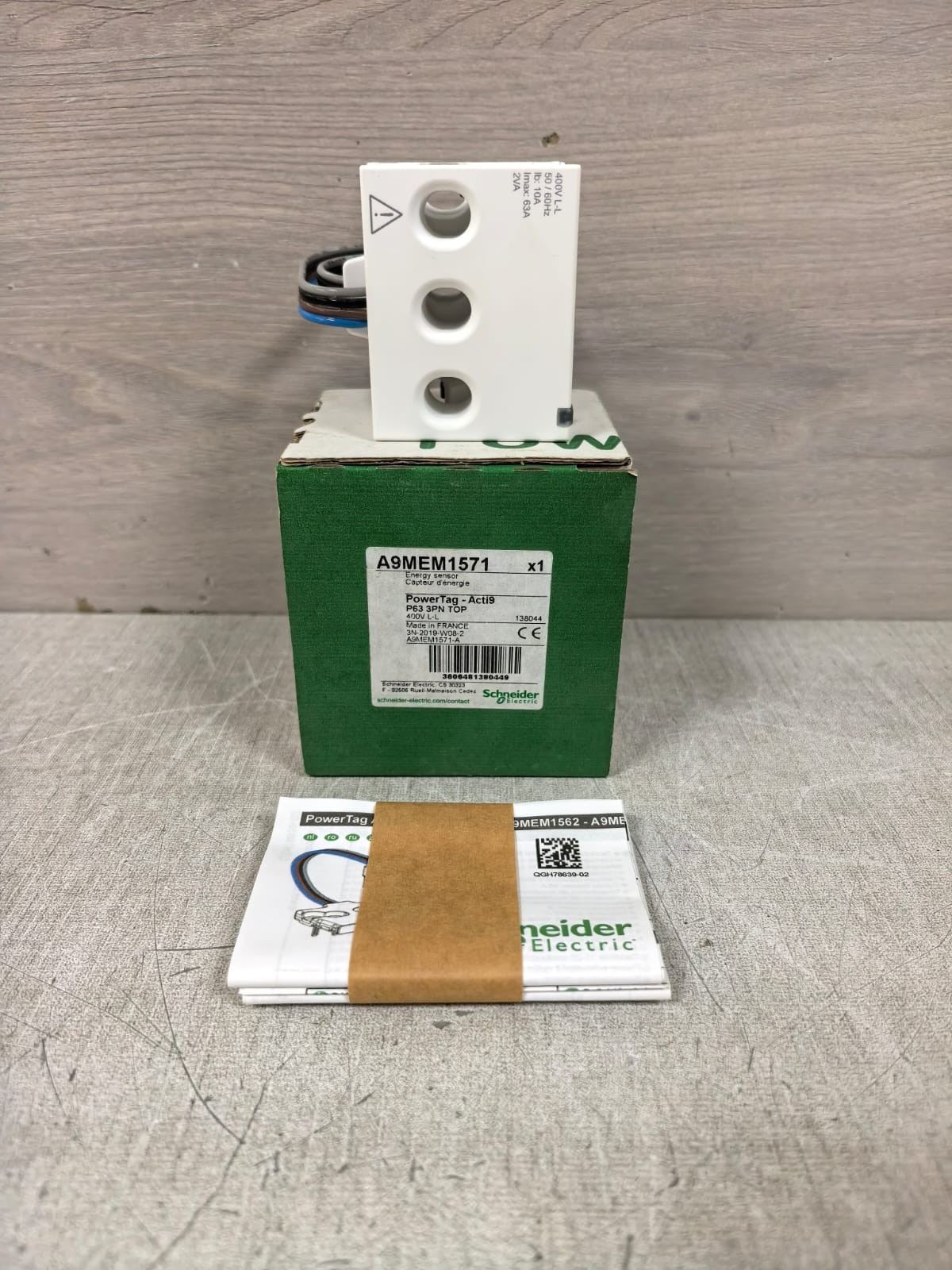 Schneider Electric A9MEM1571 SCHNEIDER ELECTRIC A9MEM1571 POWERTAG-ACTI9P63 3PN TOP 1