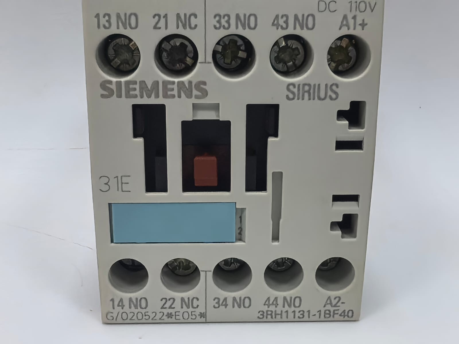 Siemens 3RH1131-1BF40 SIEMENS 3RH1131-1BF40 CONTACTOR RELAY 3