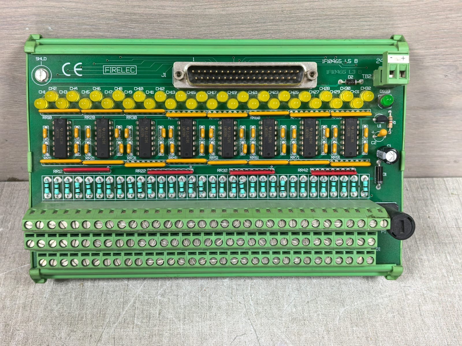 FIRELEC INT-DI-323-ST1/ 1F10465/ 1F10559 REV C FIRELEC INT-DI-323-ST1/ 1F10465/ 1F10559 REV C INDUSTRIAL INTERFACE BOARD 2