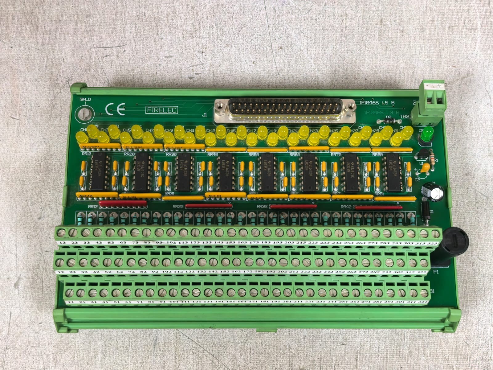 FIRELEC INT-DI-323-ST1/ 1F10465/ 1F10559 REV C FIRELEC INT-DI-323-ST1/ 1F10465/ 1F10559 REV C INDUSTRIAL INTERFACE BOARD 10