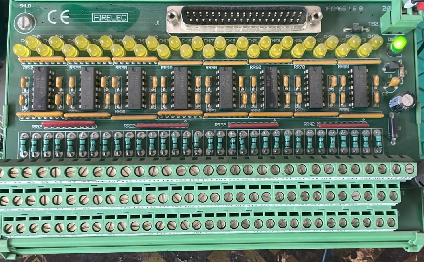 FIRELEC INT-DI-323-ST1/ 1F10465/ 1F10559 REV C FIRELEC INT-DI-323-ST1/ 1F10465/ 1F10559 REV C INDUSTRIAL INTERFACE BOARD 1