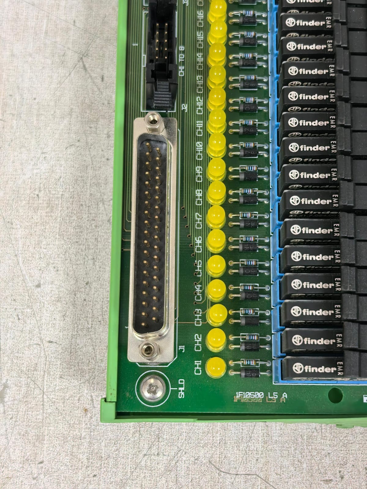 FIRELEC 1F10387 / 1F10389 REV FC FIRELEC INT-DO32-R-F-ST-STD 1F10502 REV CA INDUSTRIAL INTERFACE BOARD 10