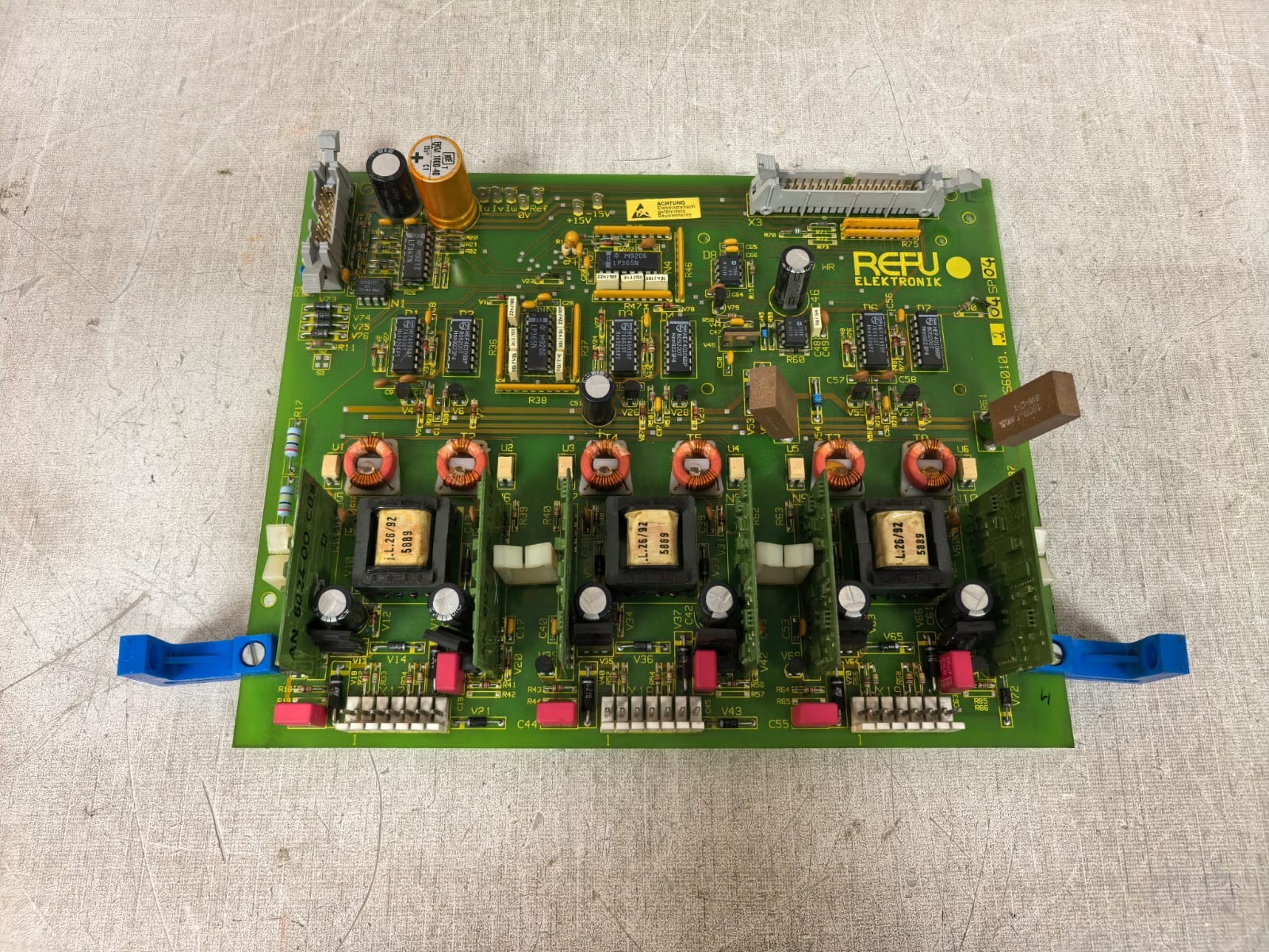REFU ELEKTRONIK WS6010.204SP04 006011/01 REFU ELEKTRONIK WS6010.204SP04 006011/01 CIRCUIT BOARD 5