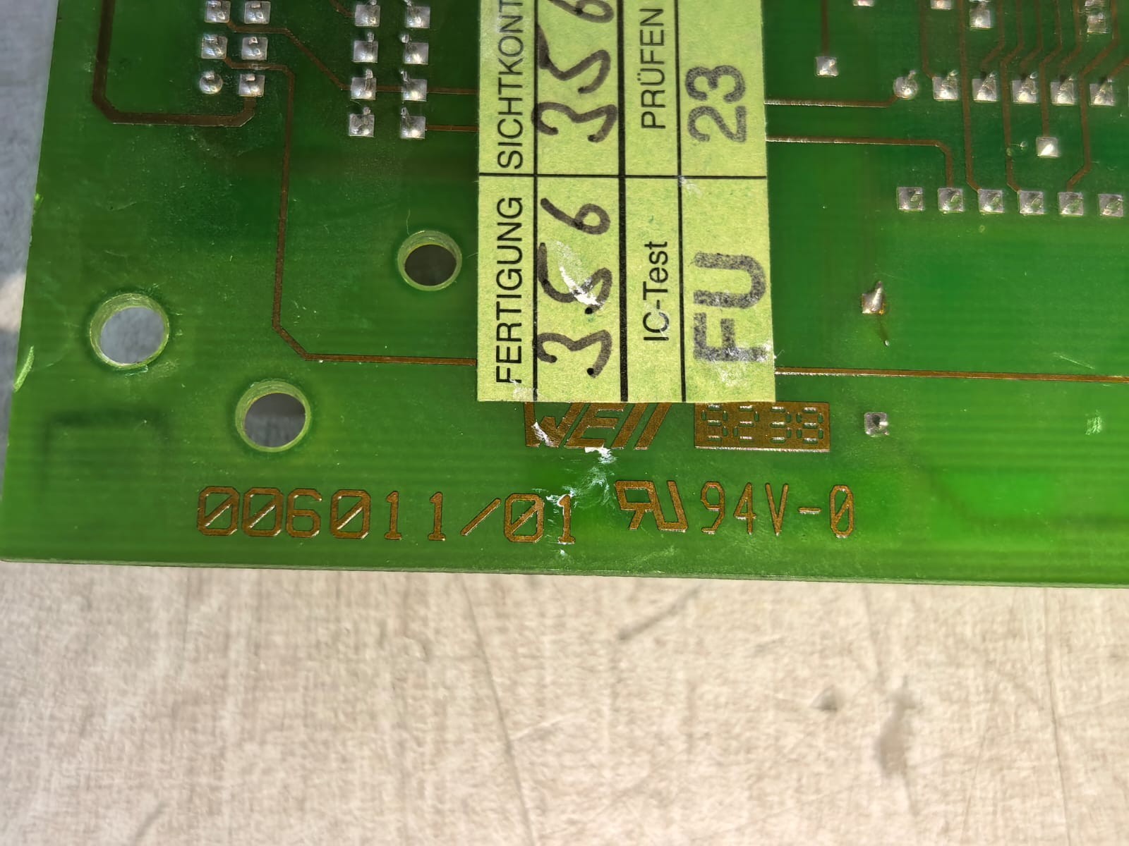 REFU ELEKTRONIK WS6010.204SP04 006011/01 REFU ELEKTRONIK WS6010.204SP04 006011/01 CIRCUIT BOARD 8