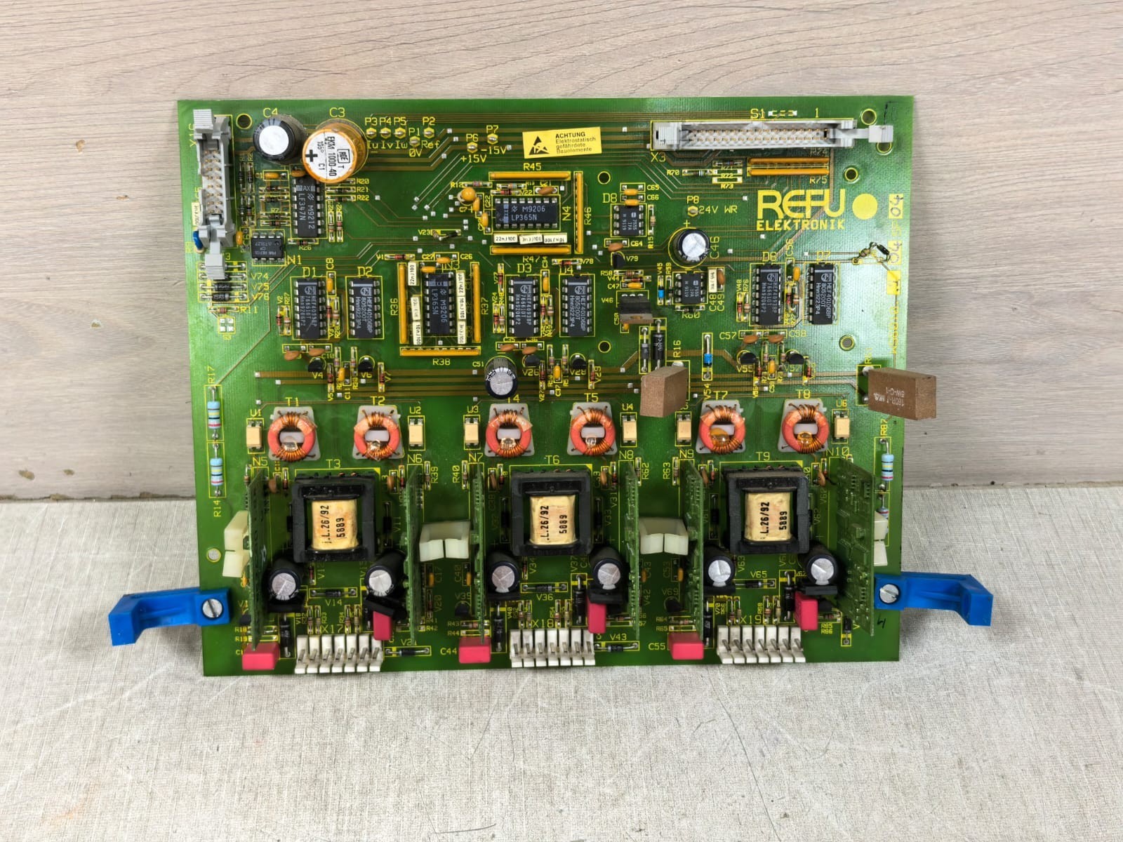 REFU ELEKTRONIK WS6010.204SP04 006011/01 CIRCUIT BOARD