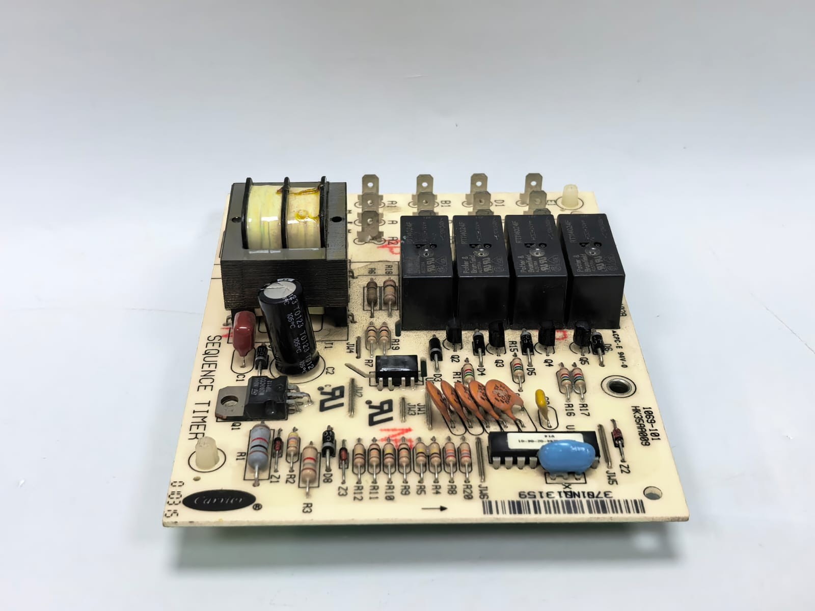 Carrier HK35AA009 1069-101 CARRIER HK35AA009 1069-101 MULTI-FUNCTION SEQUENCE TIMER HVAC CONTROL BOARD 5