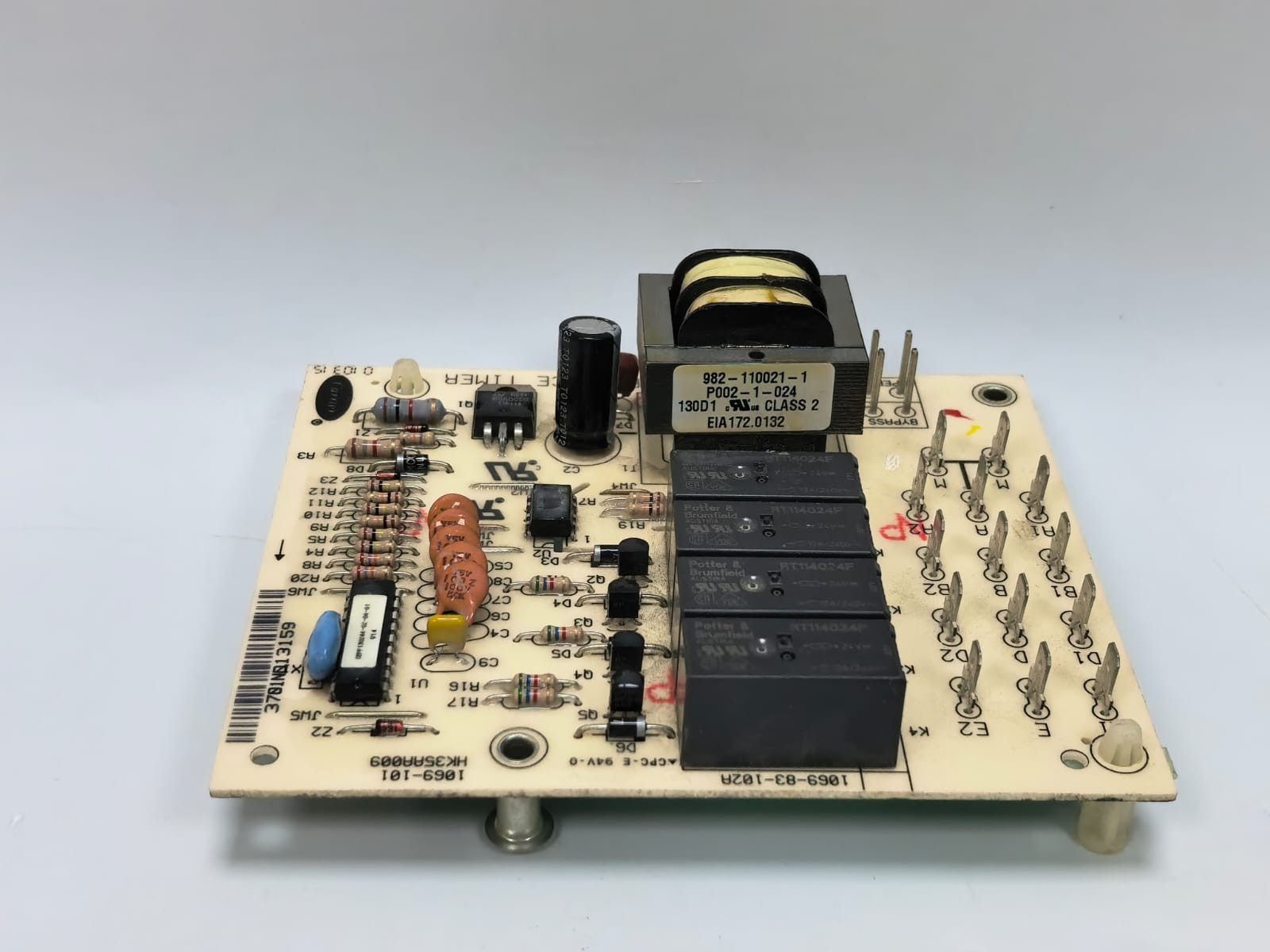 Carrier HK35AA009 1069-101 CARRIER HK35AA009 1069-101 MULTI-FUNCTION SEQUENCE TIMER HVAC CONTROL BOARD 8