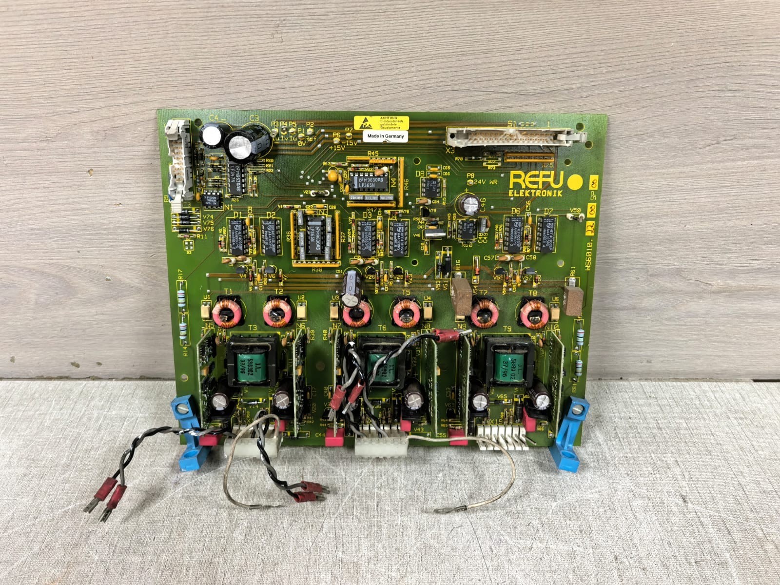 REFU ELEKTRONIK WS6010.2200SP00 CIRCUIT BOARD