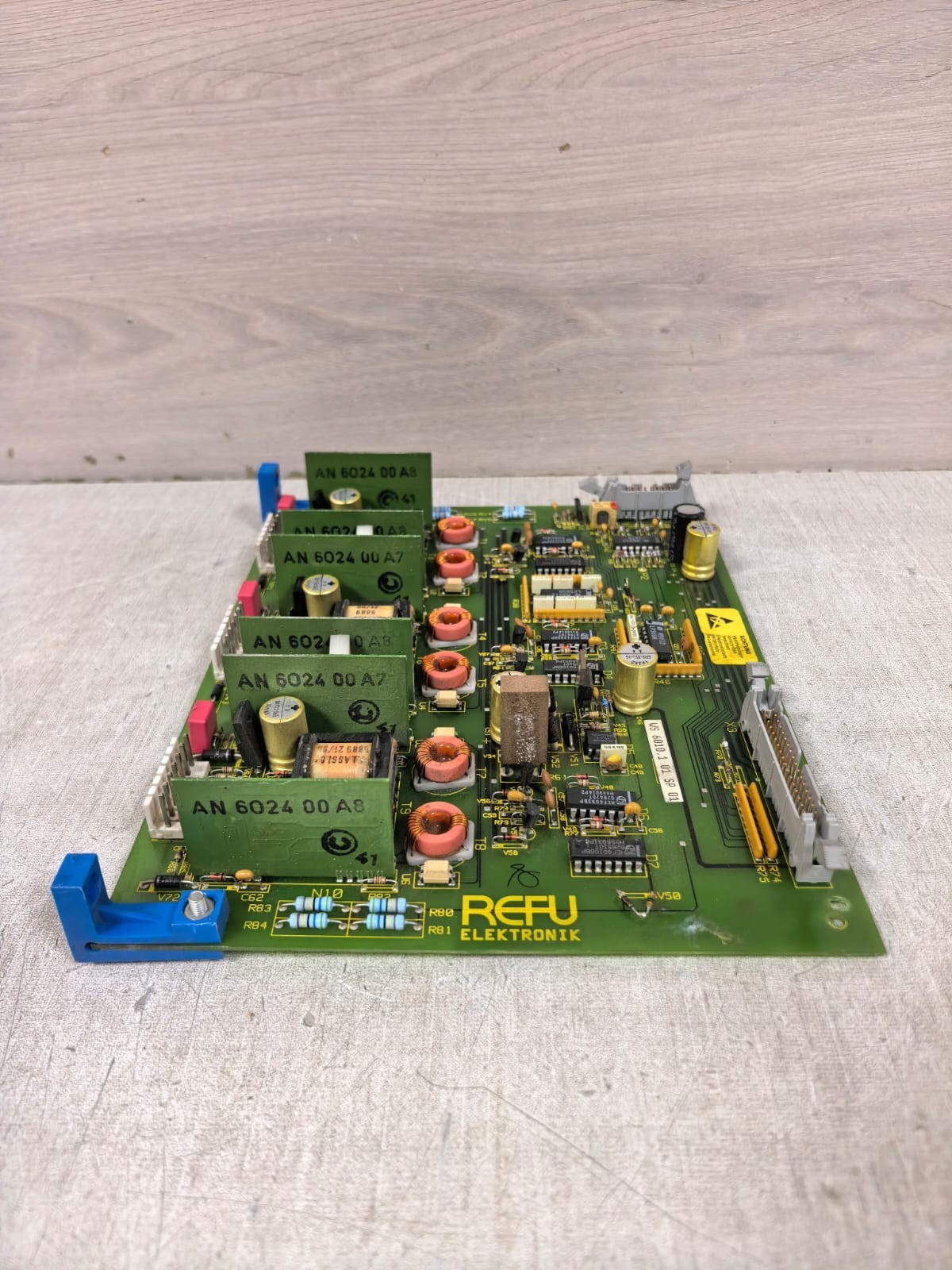 REFU ELEKTRONIK WS6010.101SP01 REFU ELEKTRONIK WS6010.101SP01 CIRCUIT BOARD 6