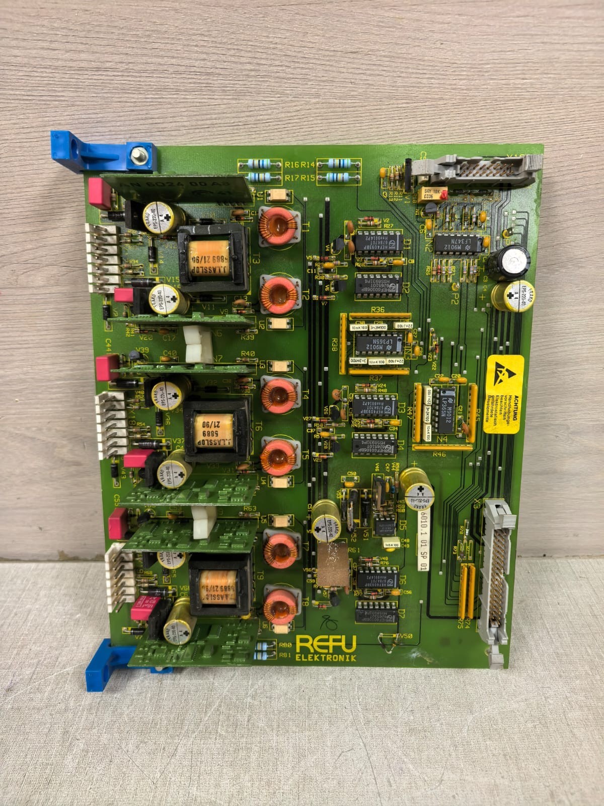 REFU ELEKTRONIK WS6010.202SP02 CIRCUIT BOARD