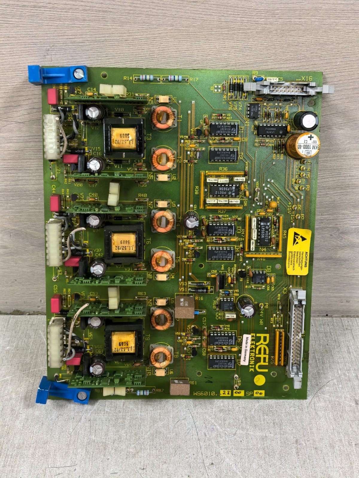 REFU ELEKTRONIK WS6010.2300SP00 CIRCUIT BOARD