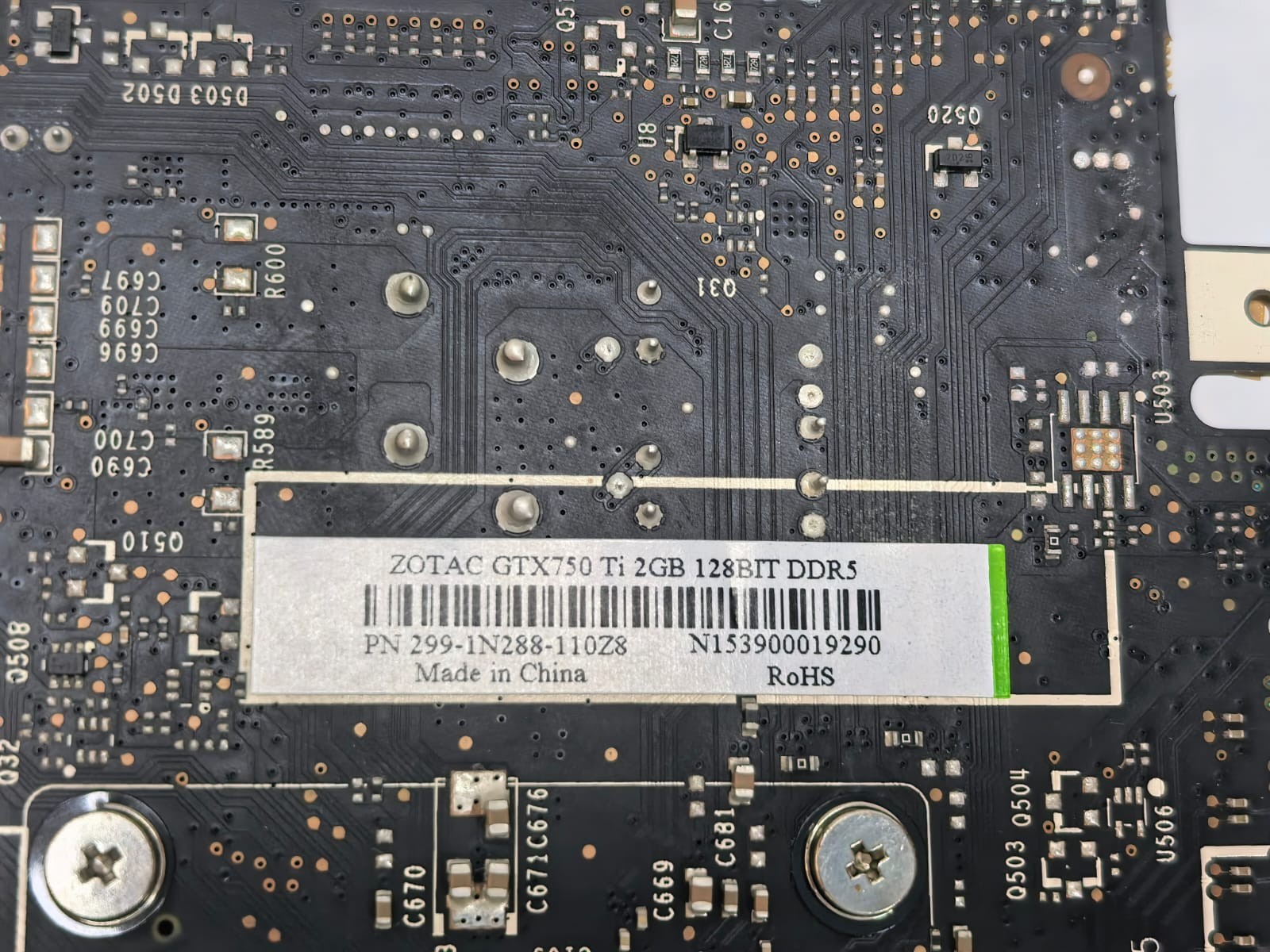 ZOTAC 299-1N288-110Z8 ZOTAC GEFORCE GTX750 TI 2GB 128BIT DDR5 GRAPHIC CARD 299-1N288-110Z8 4