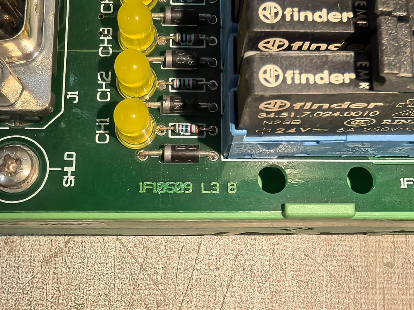 FIRELEC INT-DO32-R-ST-STD 1F10508 REV CB FIRELEC INT-DO32-R-ST-STD 1F10508 REV CB INDUSTRIAL INTERFACE BOARD 6