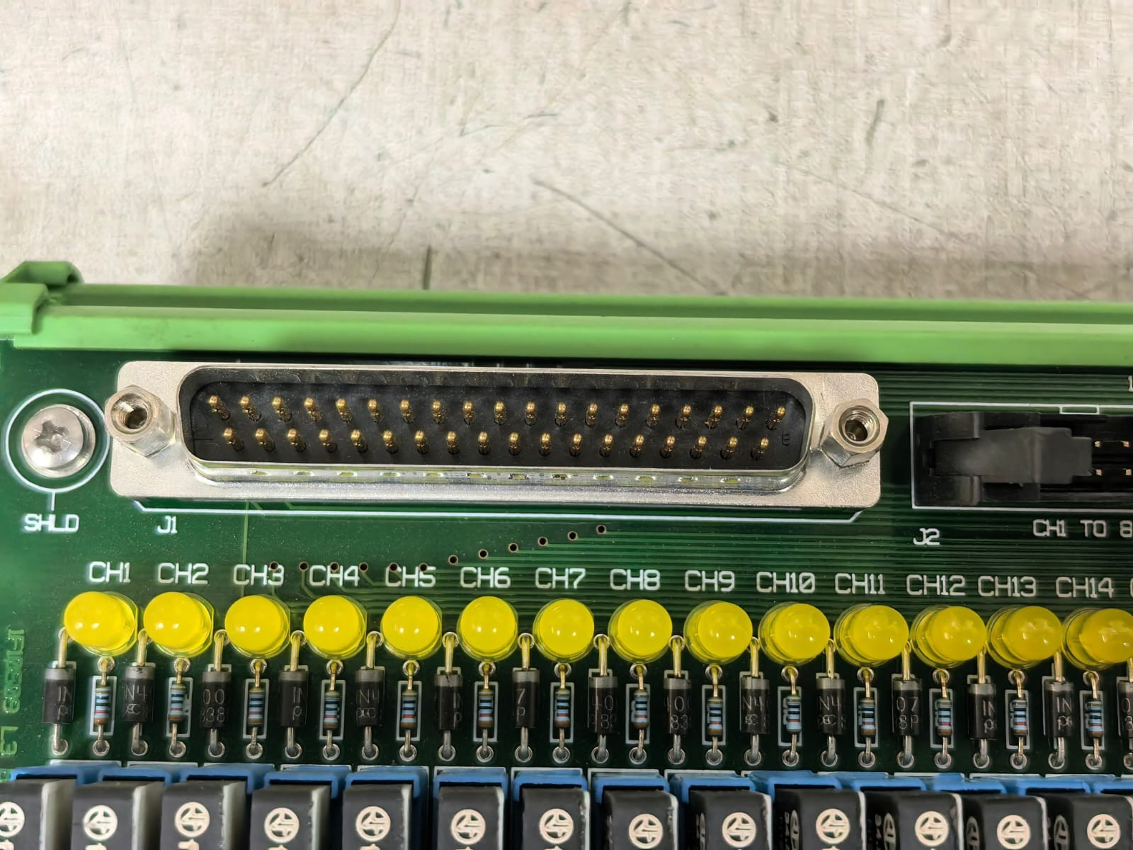 FIRELEC INT-DO32-R-ST-STD 1F10508 REV CB FIRELEC INT-DO32-R-ST-STD 1F10508 REV CB INDUSTRIAL INTERFACE BOARD 9