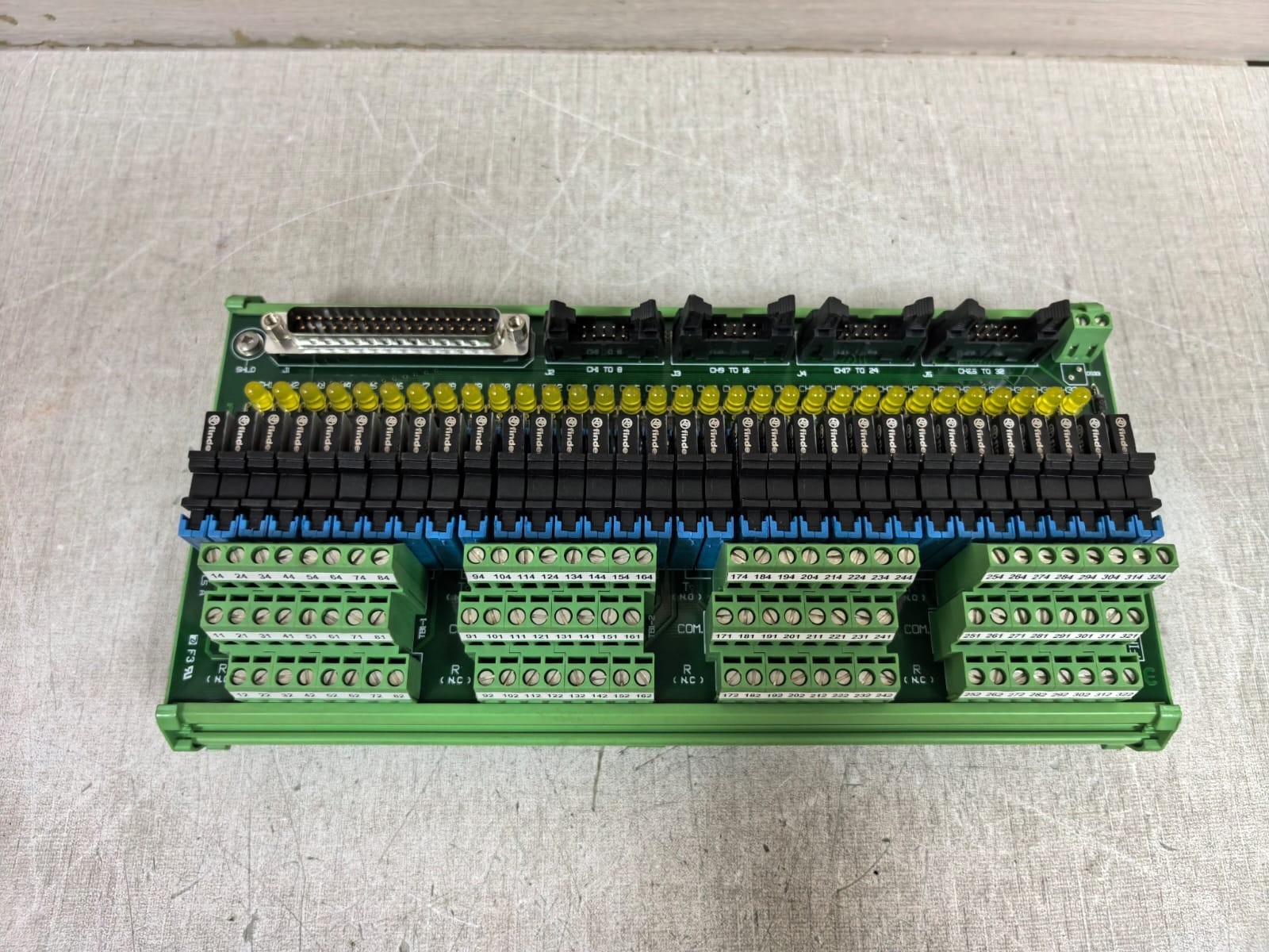 FIRELEC INT-DO32-R-ST-STD 1F10508 REV CB FIRELEC INT-DO32-R-ST-STD 1F10508 REV CB INDUSTRIAL INTERFACE BOARD 10