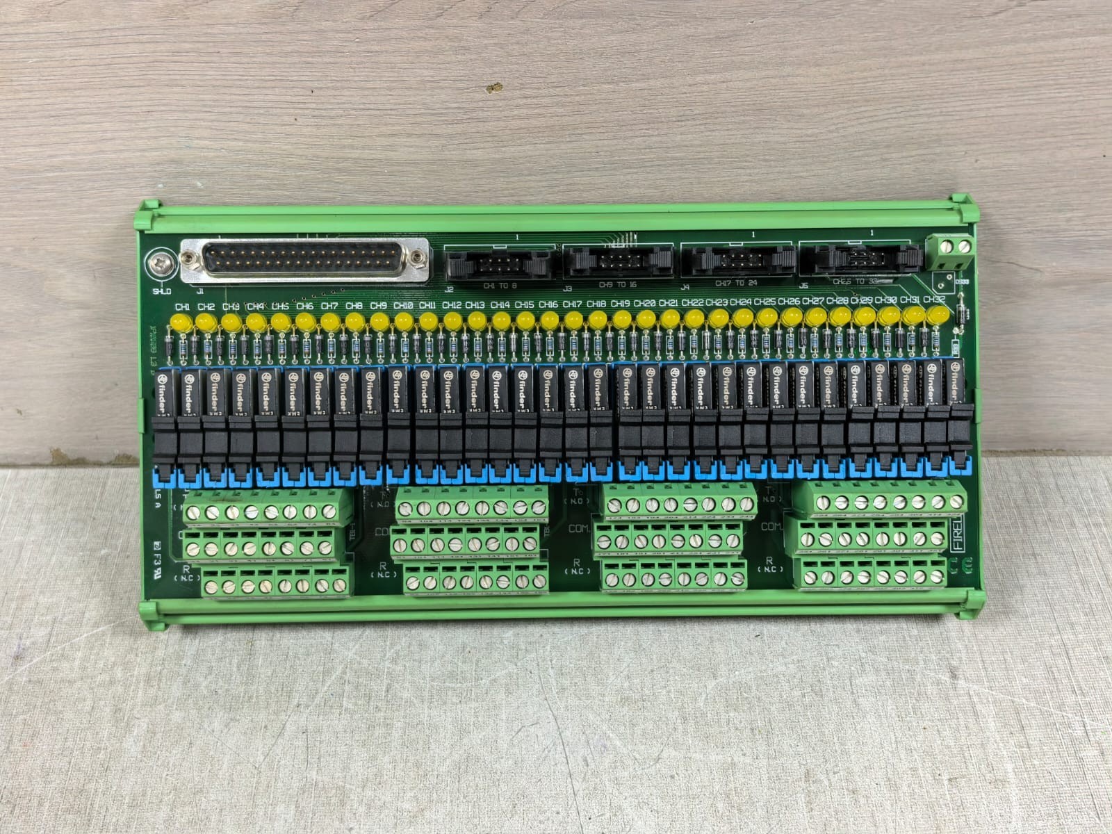 FIRELEC INT-DO32-R-ST-STD 1F10508 REV CB INDUSTRIAL INTERFACE BOARD