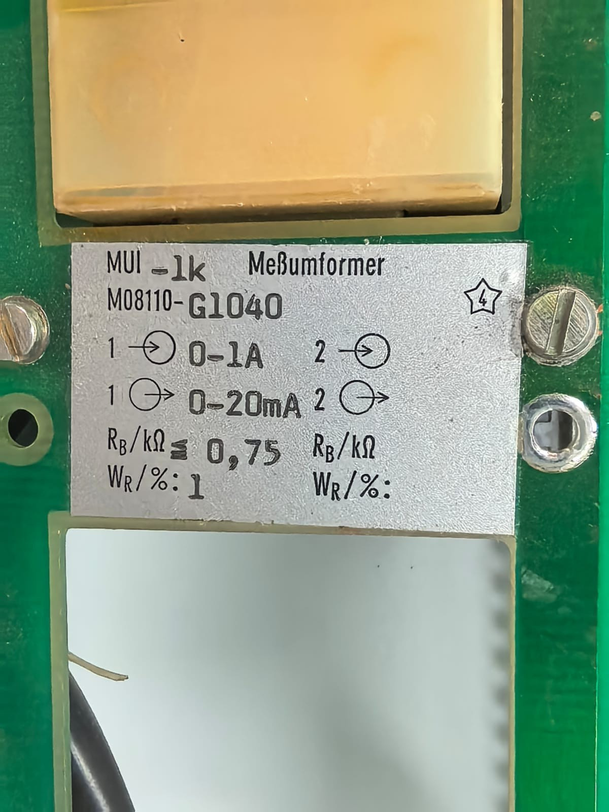 Siemens M08110-G1040 MUI-1K SIEMENS M08110-G1040 MUI-1K PCB BOARD 6