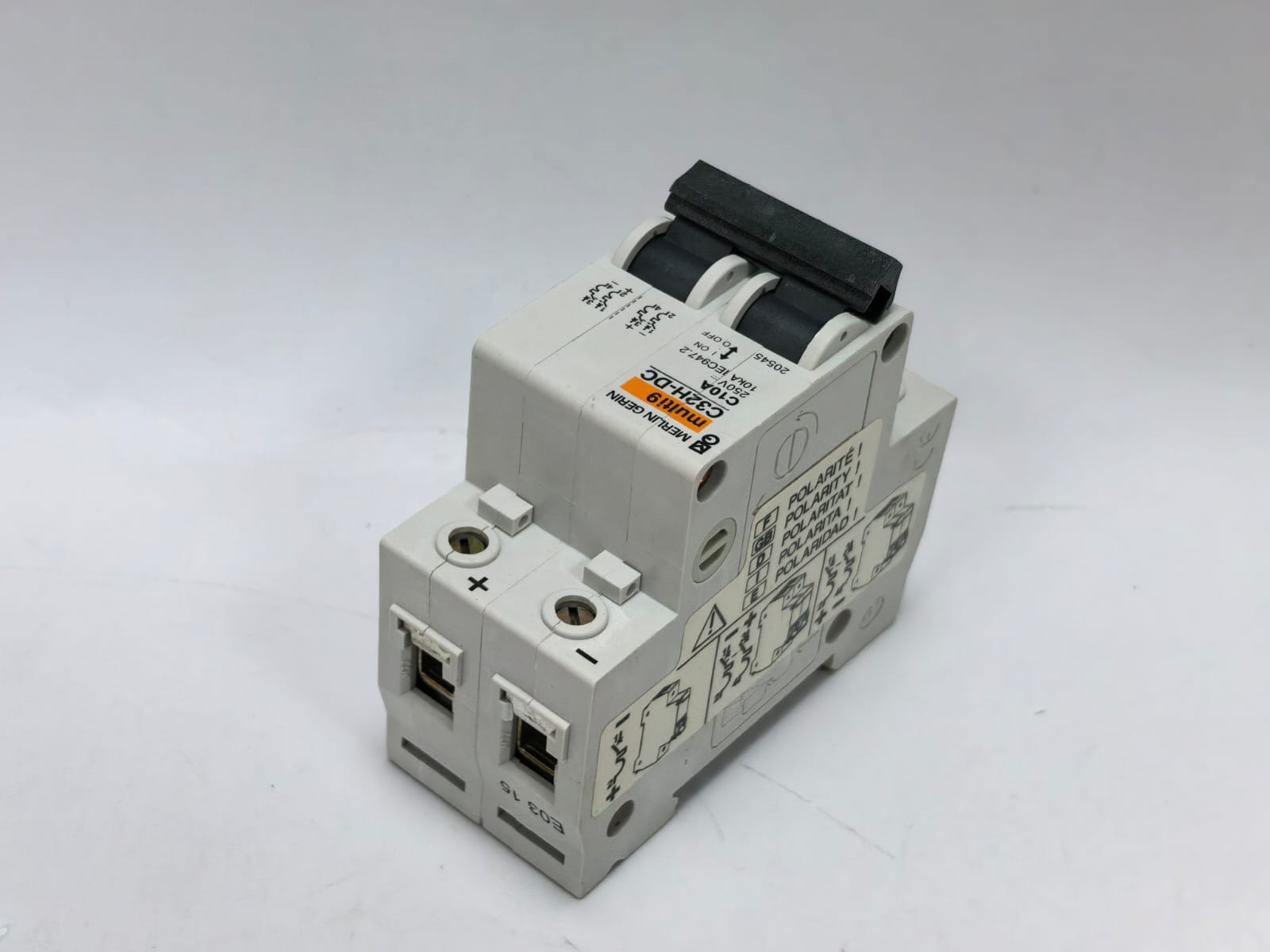 Merlin Gerin 20545 MERLIN GERIN 20545 MULTI9 C32H-DC CIRCUIT BREAKER 9
