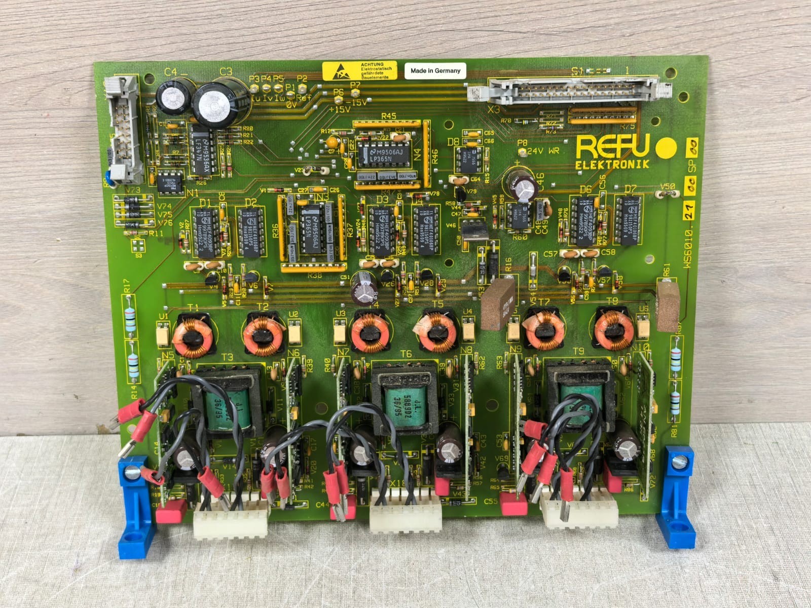 REFU ELEKTRONIK WS6010.2100SP00 CIRCUIT BOARD