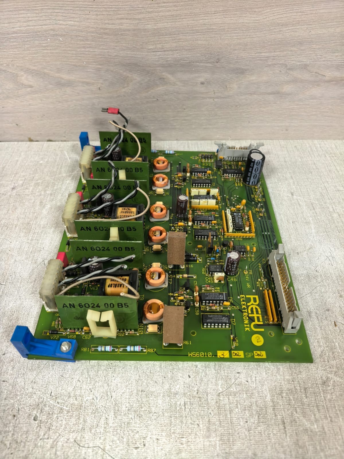 REFU ELEKTRONIK WS6010.302SP02 REFU ELEKTRONIK WS6010.302SP02 CIRCUIT BOARD 7