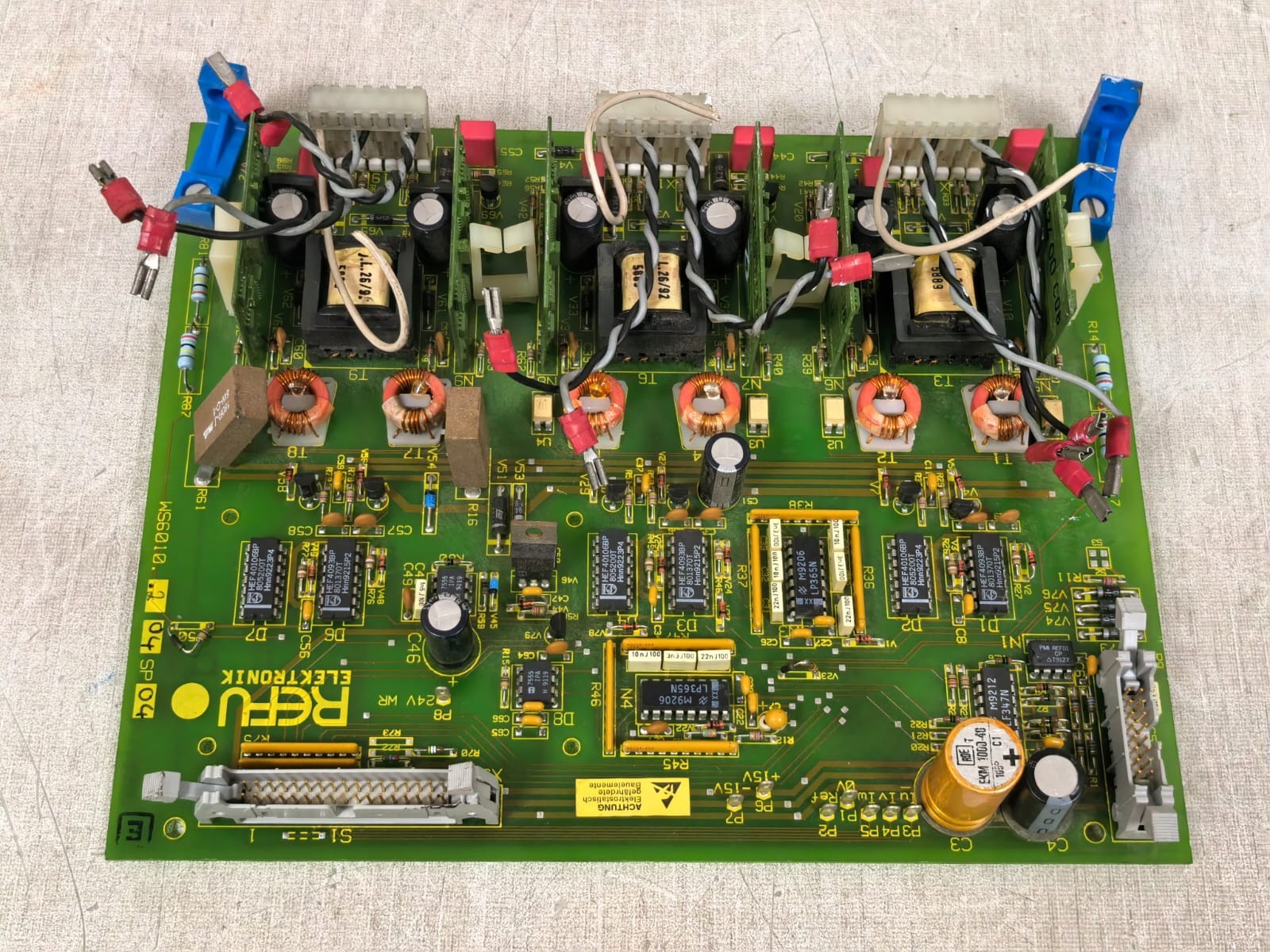 REFU ELEKTRONIK WS6010.204SP04 REFU ELEKTRONIK WS6010.204SP04 CIRCUIT BOARD 6