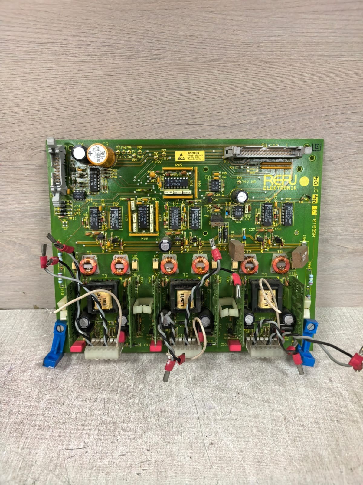 REFU ELEKTRONIK WS6010.204SP04 CIRCUIT BOARD