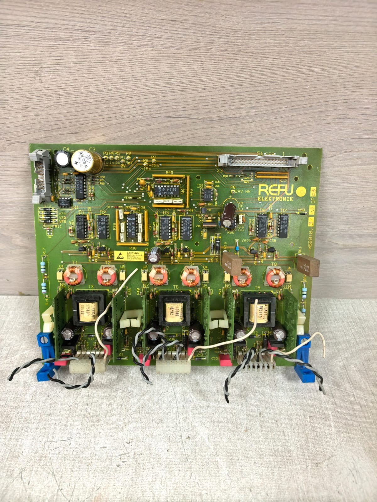 REFU ELEKTRONIK WS6010.303SP03 CIRCUIT BOARD