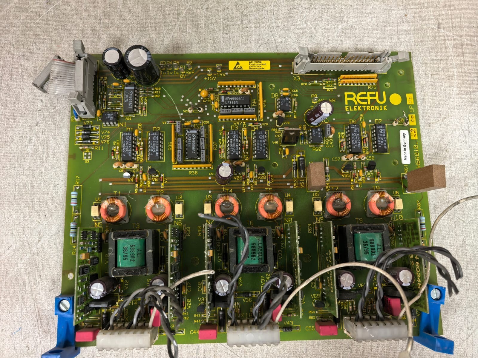 REFU ELEKTRONIK WS6010.2200SP00 REFU ELEKTRONIK WS6010.2200SP00 CIRCUIT BOARD 6