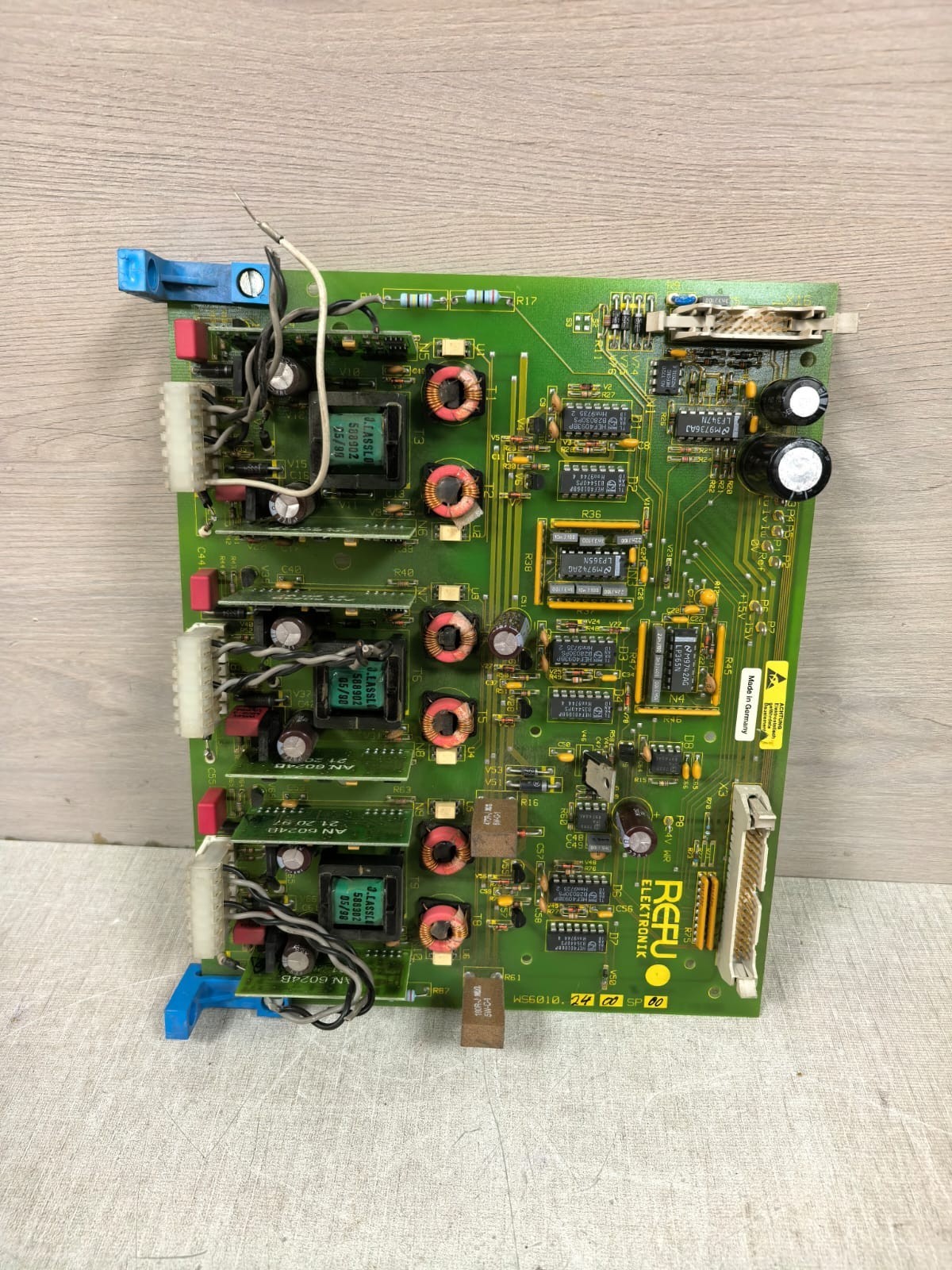 REFU ELEKTRONIK WS6010.2200SP00 REFU ELEKTRONIK WS6010.2400SP00 CIRCUIT BOARD 2