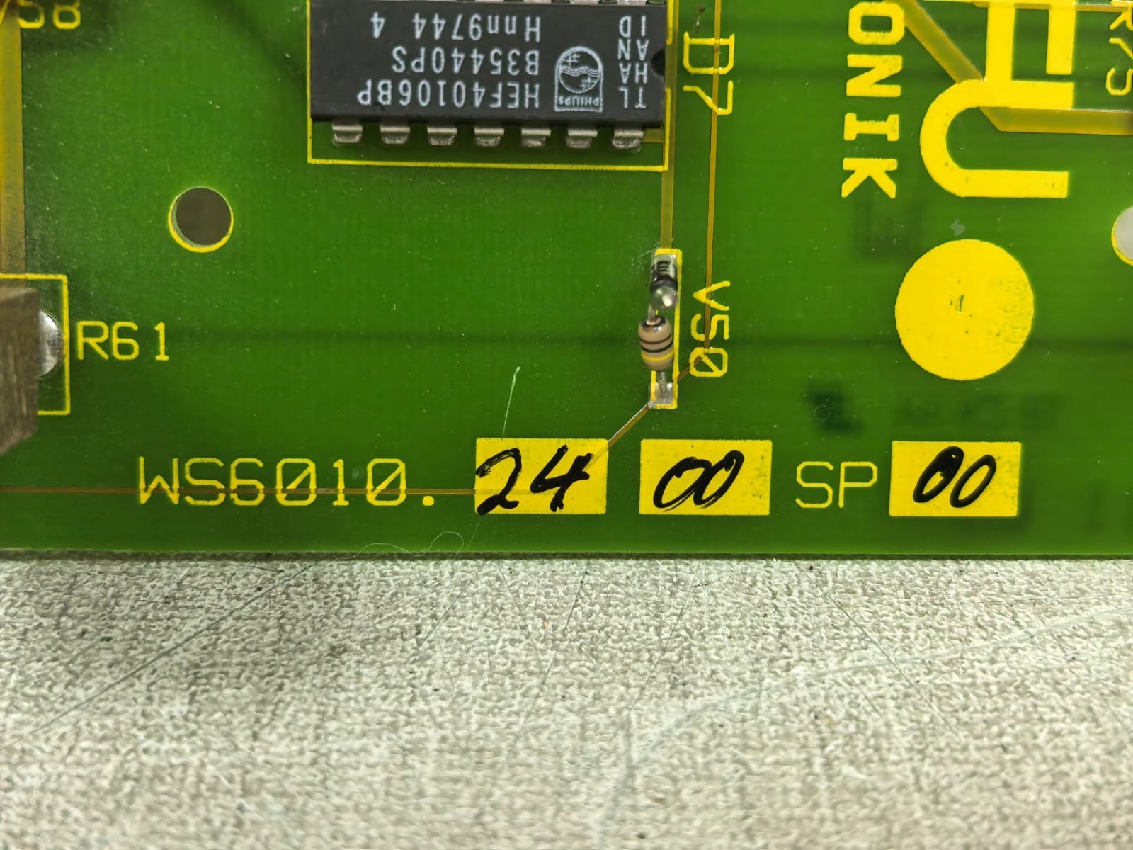 REFU ELEKTRONIK WS6010.2200SP00 REFU ELEKTRONIK WS6010.2400SP00 CIRCUIT BOARD 7