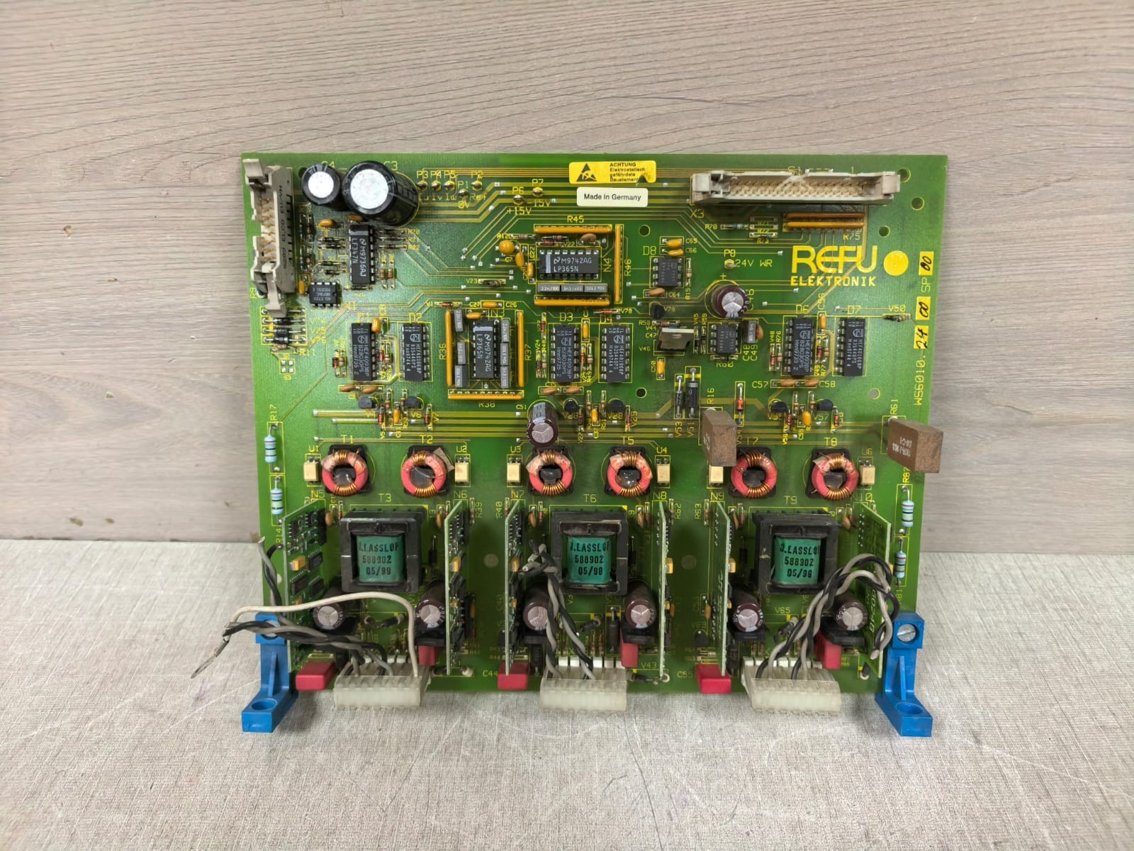 REFU ELEKTRONIK WS6010.2400SP00 CIRCUIT BOARD