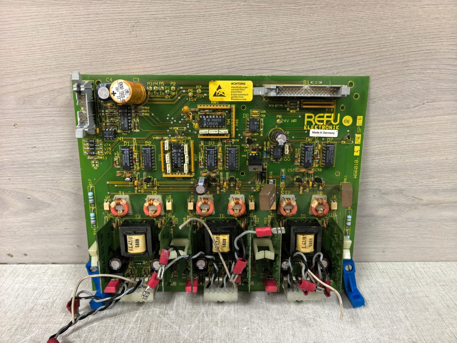 REFU ELEKTRONIK WS6010.304SP04 CIRCUIT BOARD
