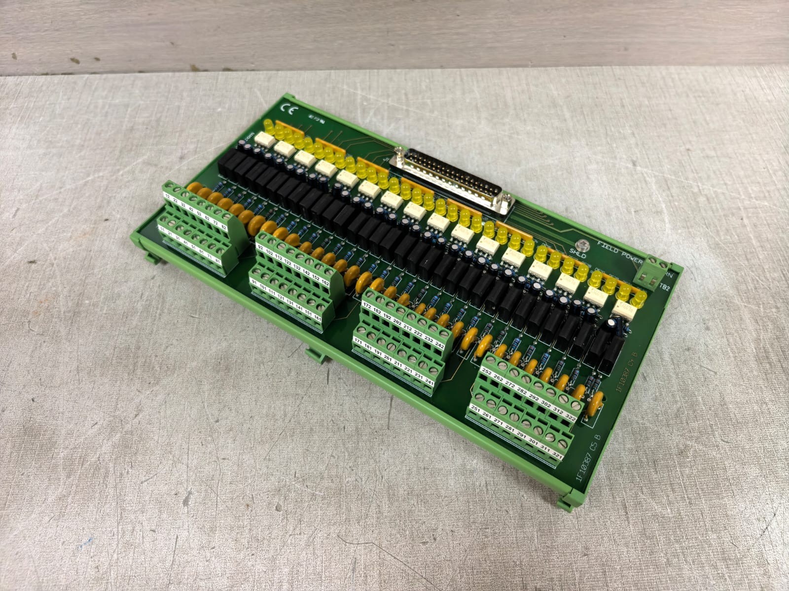 FIRELEC INT-DI32-ISO48AC-ST 1F10389 REV FC FIRELEC INT-DI32-ISO48AC-ST 1F10389 REV FC INDUSTRIAL INTERFACE BOARD 2