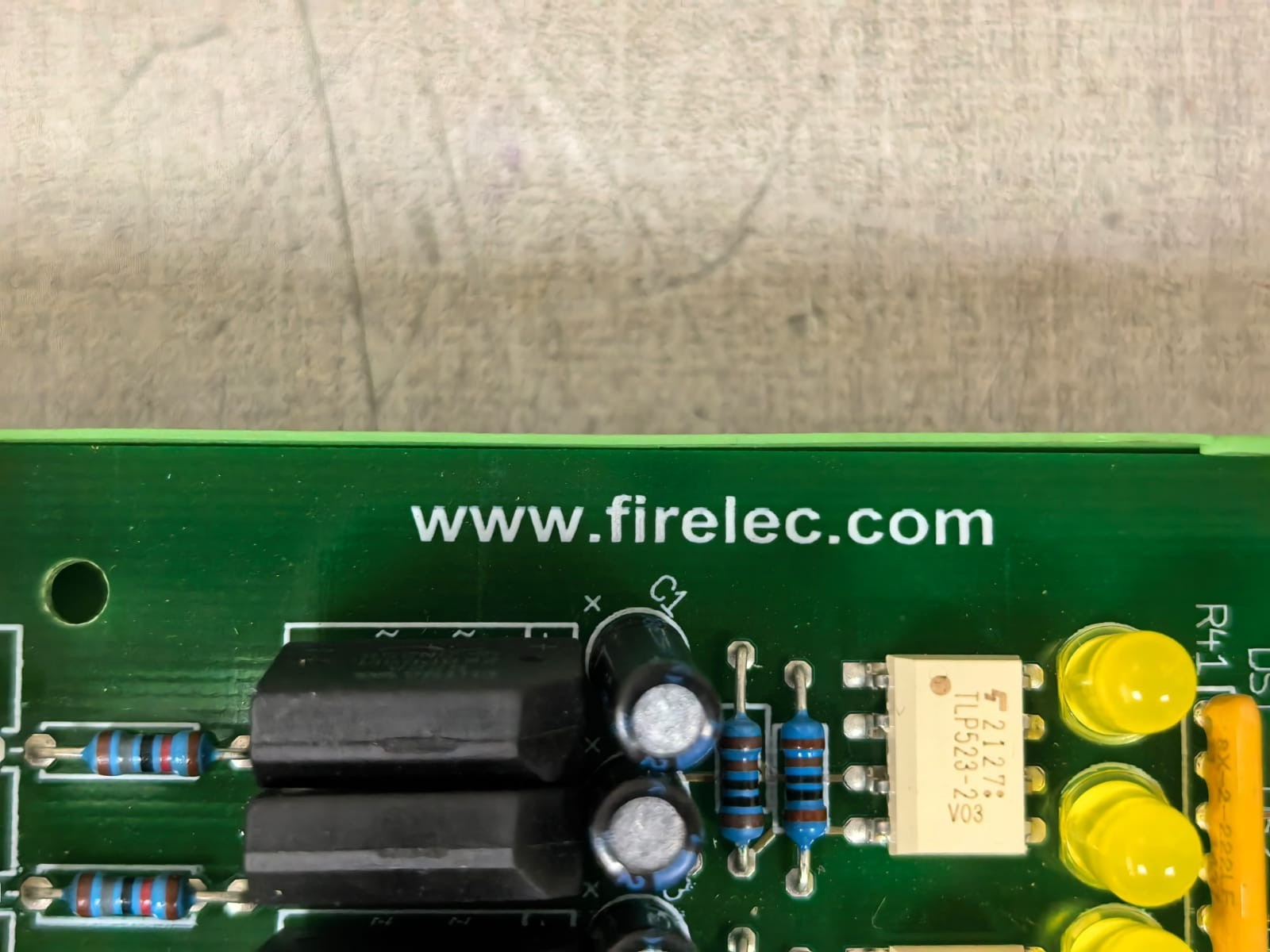 FIRELEC INT-DI32-ISO48AC-ST 1F10389 REV FC FIRELEC INT-DI32-ISO48AC-ST 1F10389 REV FC INDUSTRIAL INTERFACE BOARD 6