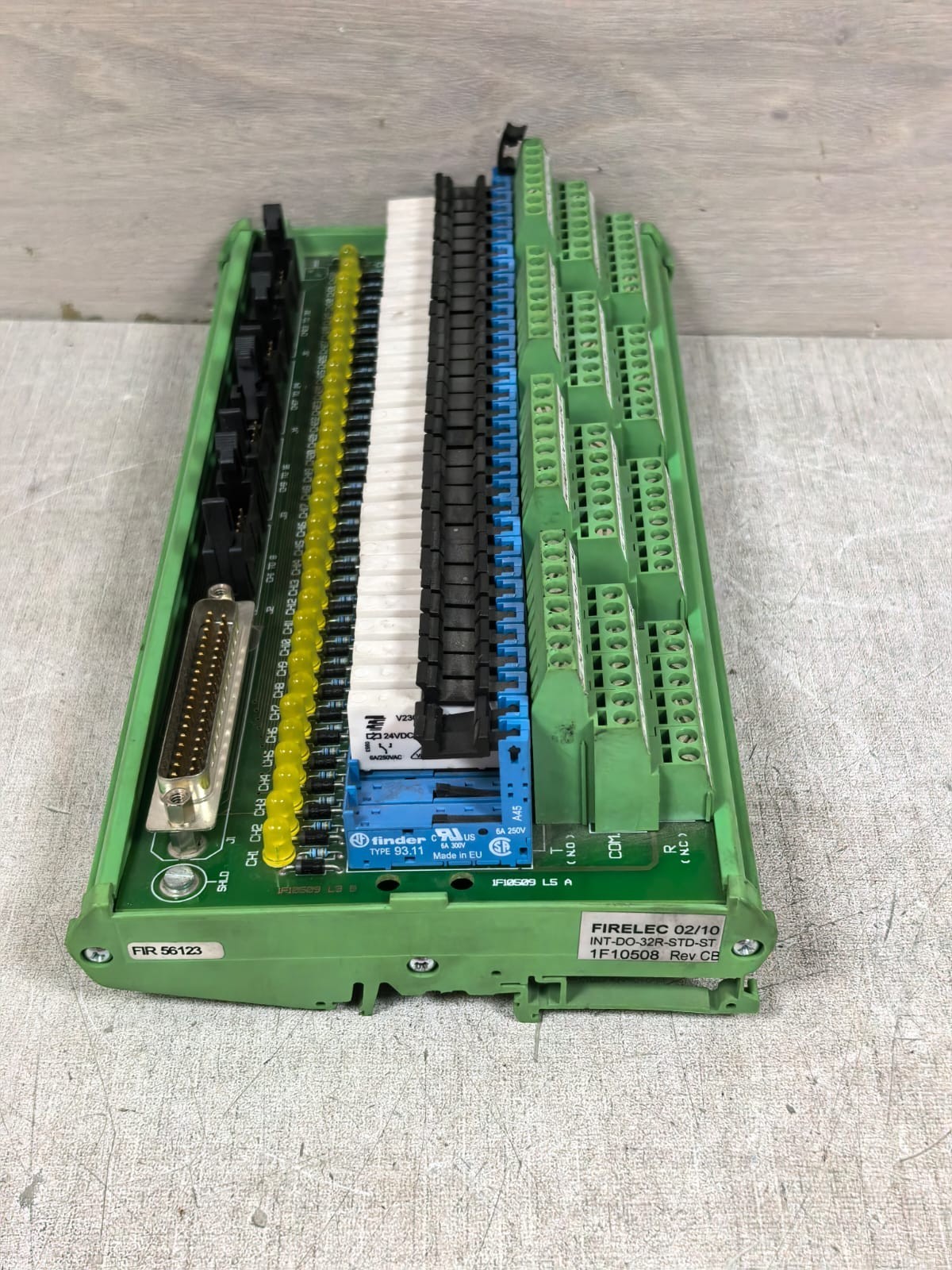 FIRELEC INT-DO-32R-STD-ST 1F10508 REV CB FIRELEC INT-DO-32R-STD-ST 1F10508 REV CB INDUSTRIAL INTERFACE BOARD 3