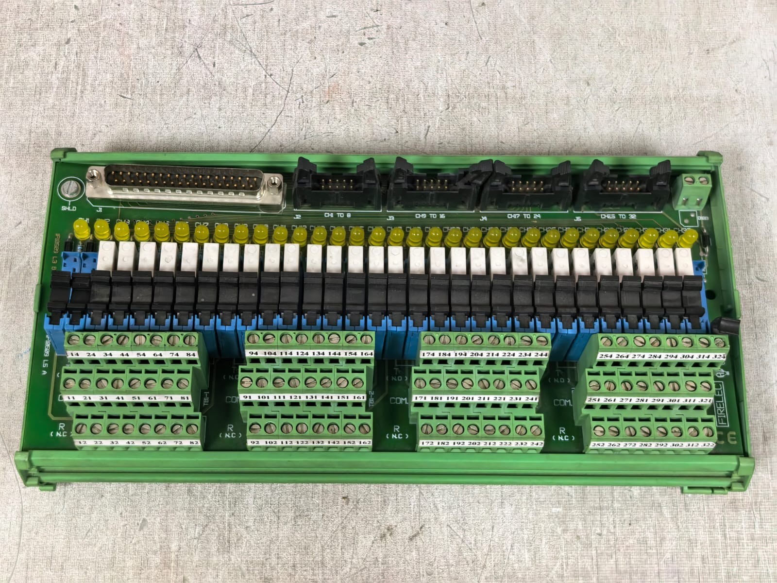 FIRELEC INT-DO-32R-STD-ST 1F10508 REV CB FIRELEC INT-DO-32R-STD-ST 1F10508 REV CB INDUSTRIAL INTERFACE BOARD 5