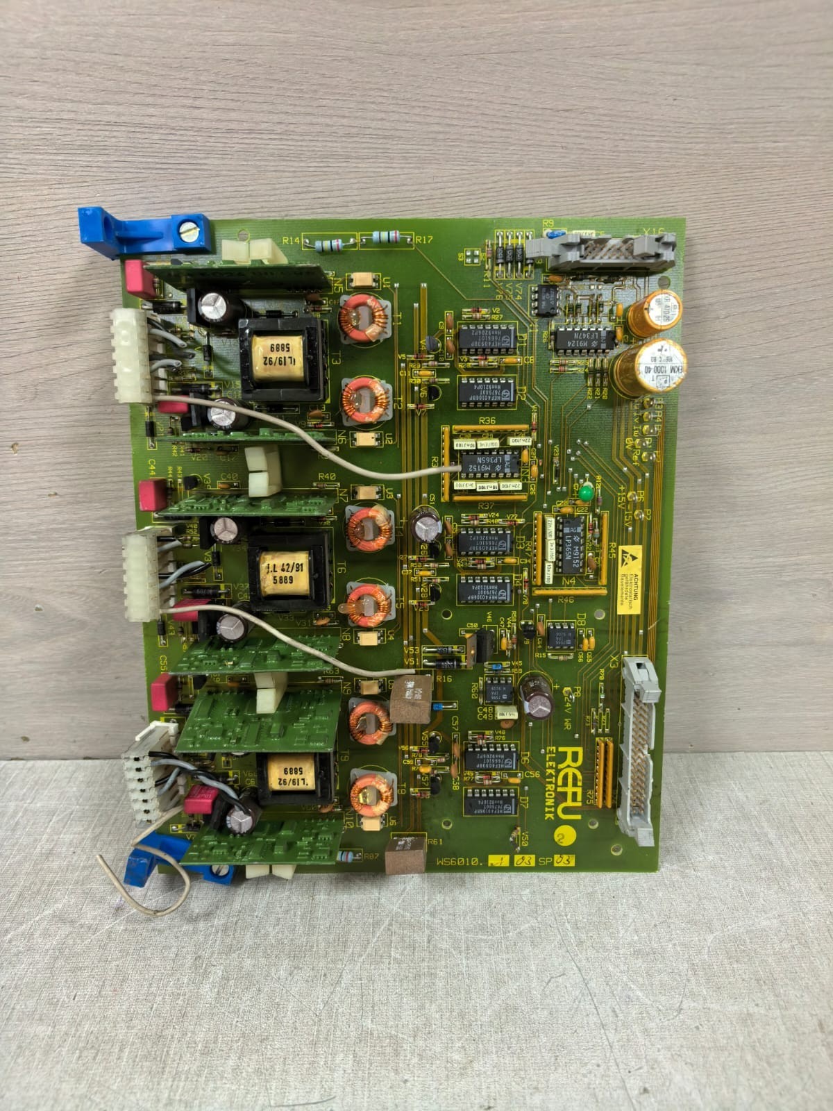 REFU ELEKTRONIK WS6010.103SP03 REFU ELEKTRONIK WS6010.103SP03 CIRCUIT BOARD 2