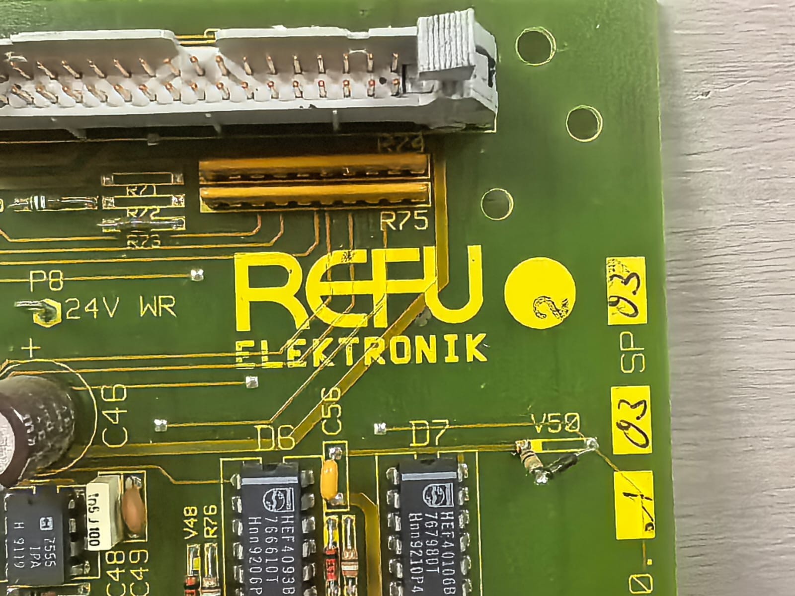 REFU ELEKTRONIK WS6010.103SP03 REFU ELEKTRONIK WS6010.103SP03 CIRCUIT BOARD 6