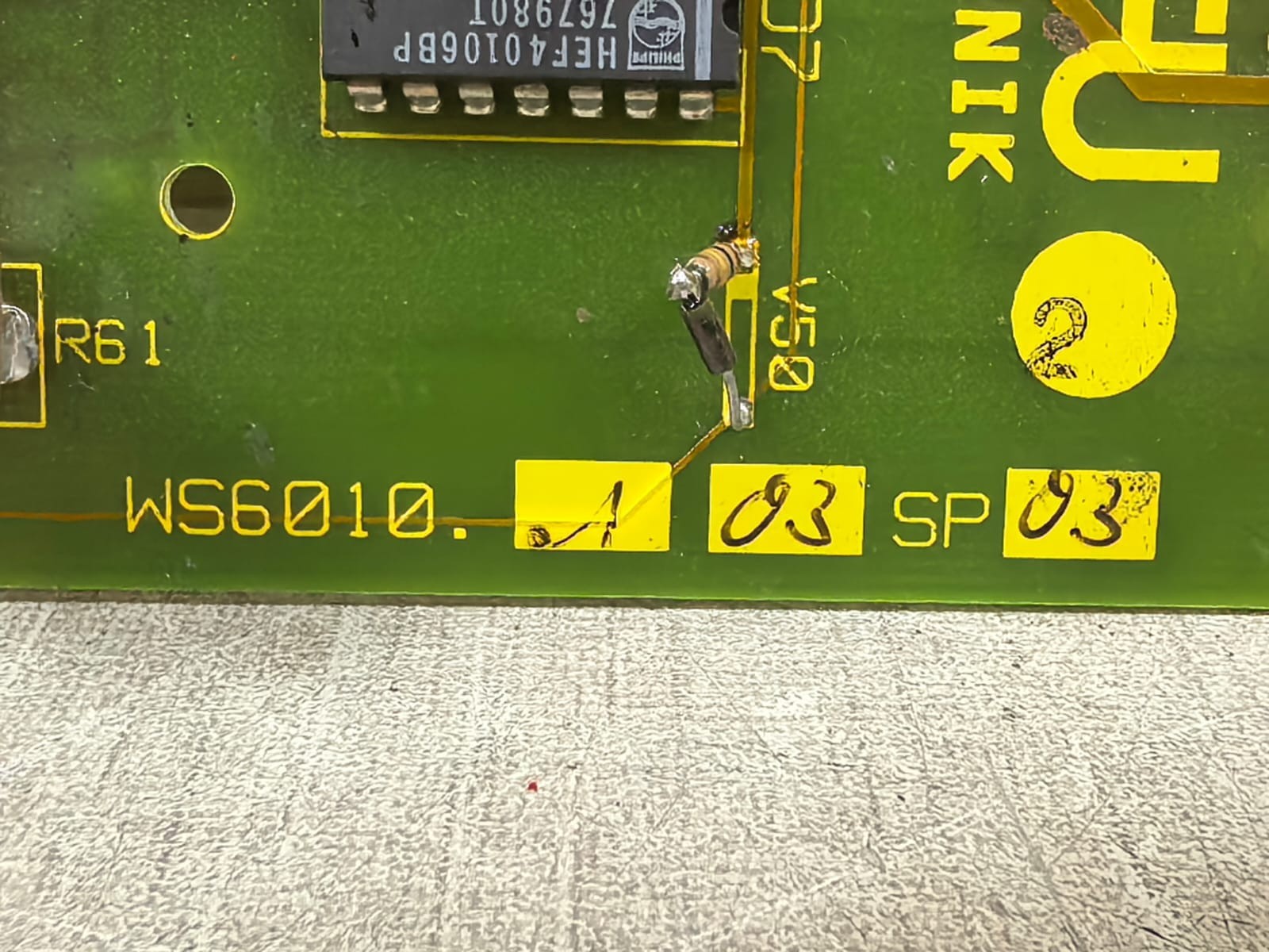 REFU ELEKTRONIK WS6010.103SP03 REFU ELEKTRONIK WS6010.103SP03 CIRCUIT BOARD 7